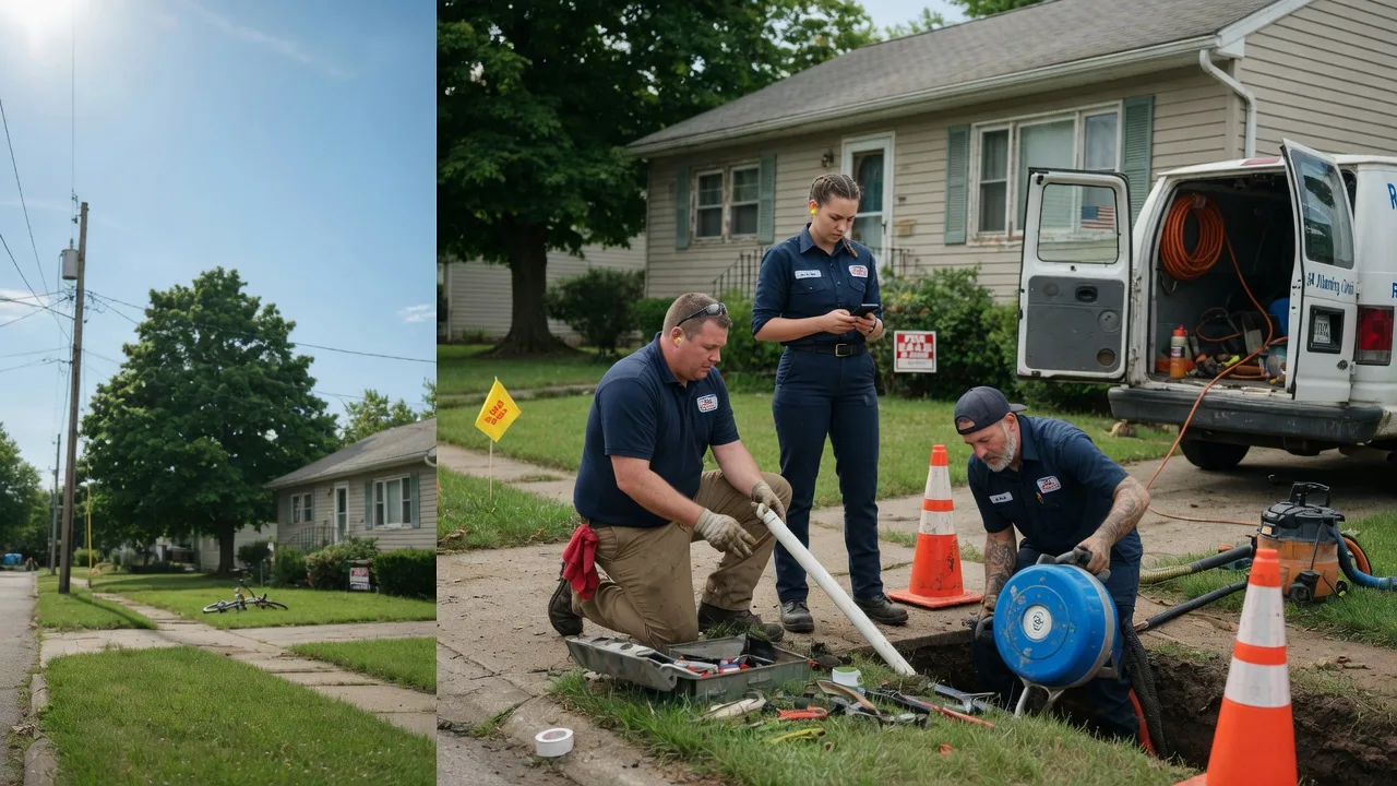 Sewer Line Repair in East Galesburg, IL near me